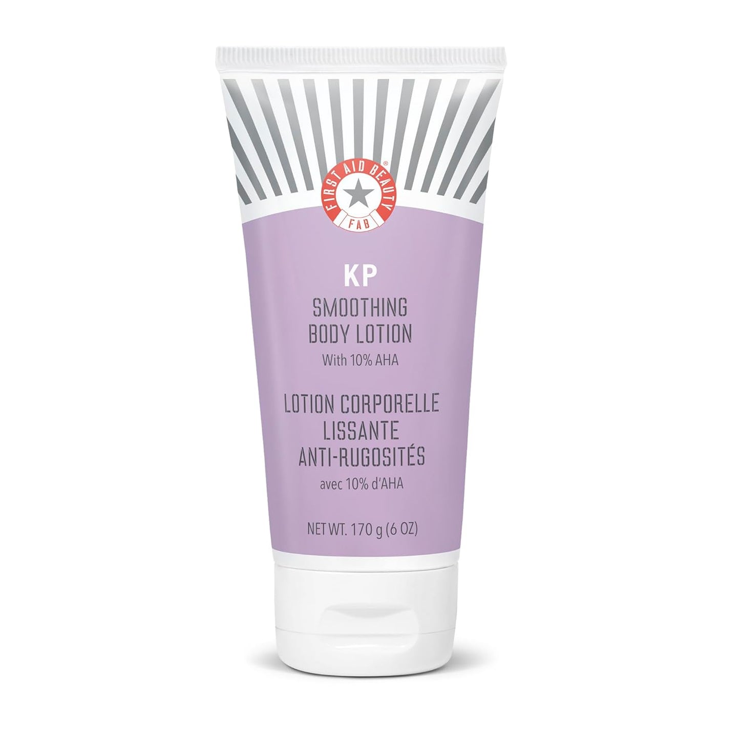 First Aid Beauty - KP Smoothing Body Lotion | 10% AHA for Exfoliation & Deep Hydration, 6 oz