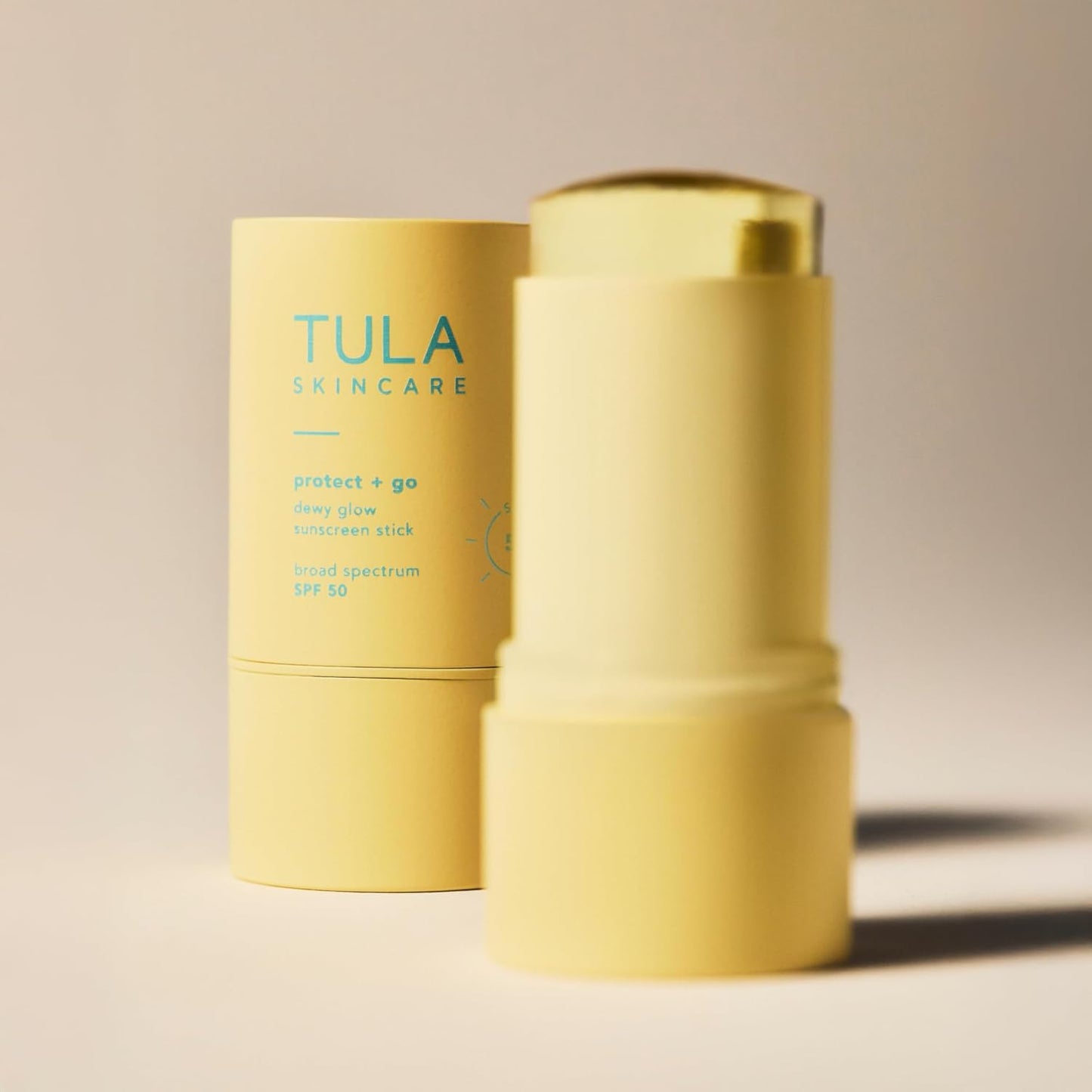 TULA Skincare Protect + Glow Daily Sunscreen SPF 30, for Dullness & Sun Protection with Prebiotic Extracts & Probiotic Superblend, 1.7 FL OZ
