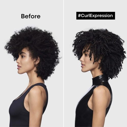 L'Oréal Professionnel Paris Curl Expression Shampoo - Moisturizing & Detangling for Curly Hair, Sulfate-Free