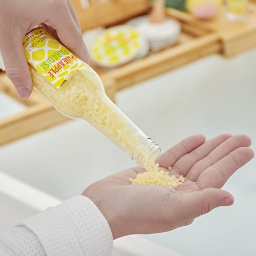 Bath Set for Women, 6Pcs Spa Gift Set, Spa Gifts for Women, Spa Kit with Scented Candle, Essential Oil, Bath Salt, Bath Bomb, Salt Scrub, Mothers Day Gifts for Mom