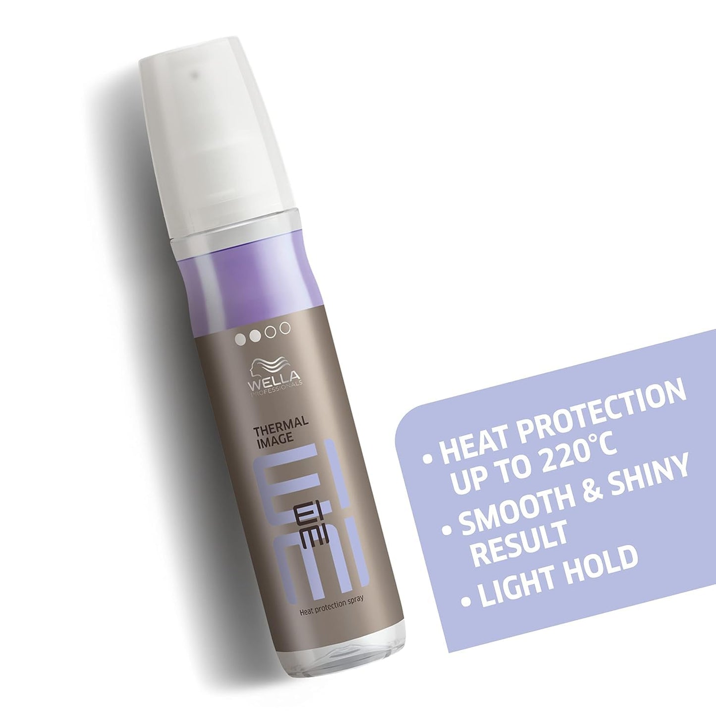 Wella Professionals Fusion Intense Repair Shampoo & Conditioner Bundle | Anti-Hair Breakage & EIMI Thermal Image Hairspray for Smoothness & Shine