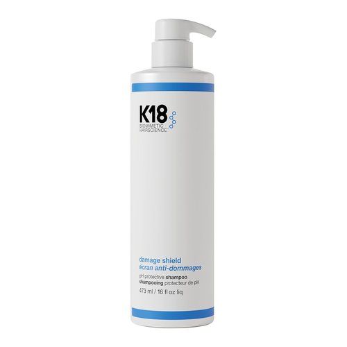 K18 Damage Shield Shampoo - Reduces Frizz & Tangles for Healthy Hair | 10.1 Fl Oz