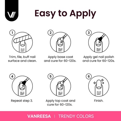 VANREESA Gel Nail Polish Kit with U V Light 53 Pcs Gel Polish Nail Set 36 Colors Nail Polish Set + Base and 4 Effects Top Coat with Manicure Tools Complete DIY Nail Kit Gifts for Women Girls