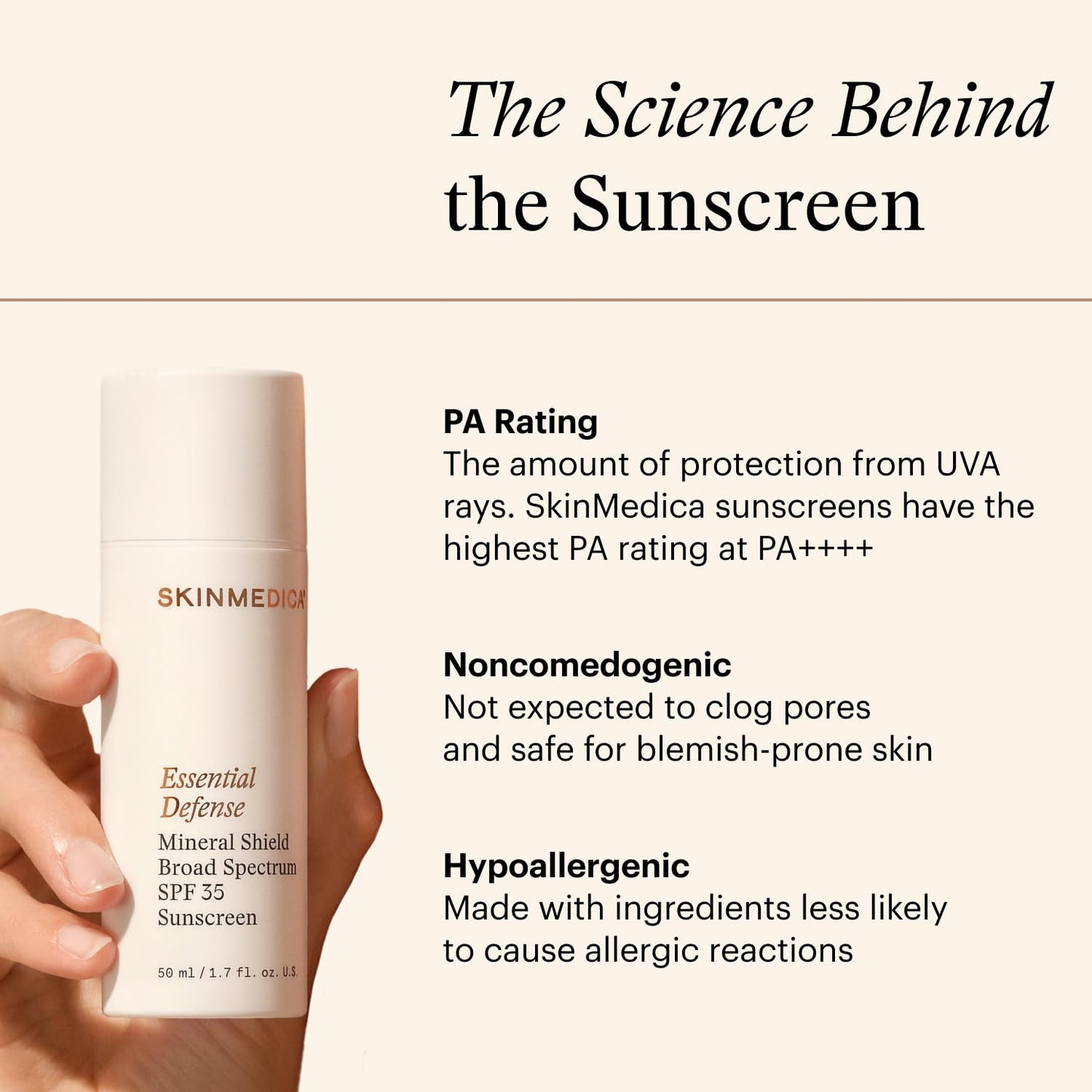 SkinMedica Essential Defense Mineral Shield SPF 35 - Lightweight Facial Sunscreen for Oily Skin, 1.7 Oz