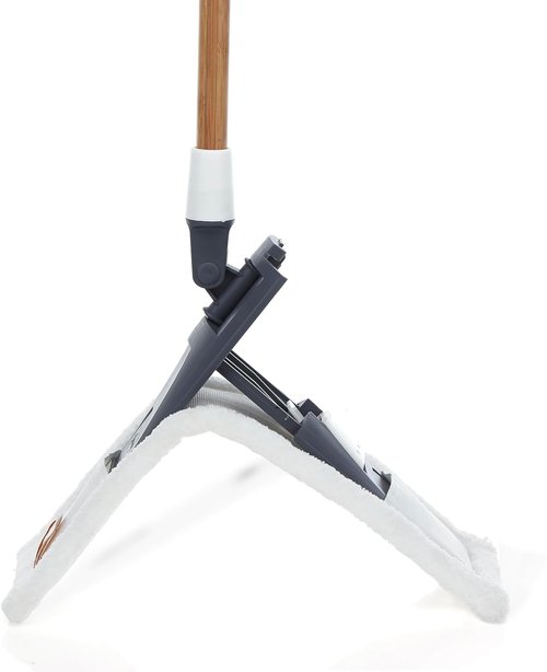 Full Circle Mighty Mop - 2-in-1 Wet/Dry Microfiber Cleaning Head | Versatile White Design