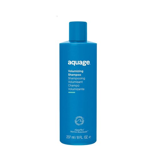 Aquage Volumizing Shampoo - Lightweight Deep Cleansing Formula with AlgaePlex | Long-Lasting Volume & Shine for Fine Hair (8 oz)