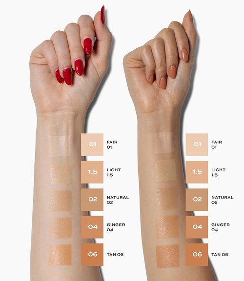 MAKE Beauty Diffusion Dew Skin Tint - Sheer to Medium Coverage for Radiant, Glowing Complexion | Neutral 02