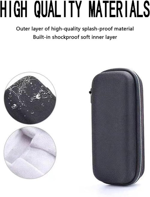 LinMei Hard Travel Case for Electric Trimmer & Shaver - Waterproof, Durable Organizer for QP2520, QP2530, QP2620, QP2630