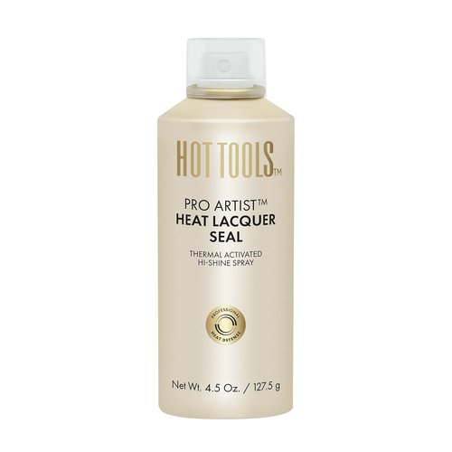 HOT TOOLS Heat Protectant Hi-Shine Spray - Instantly Adds Shine, Minimizes Frizz & Protects from Heat Damage