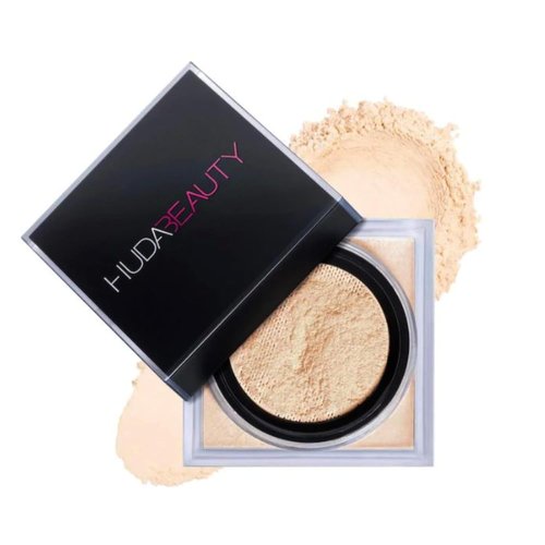 Huda Beauty Easy Bake Loose Setting Powder - Fragrance-Free Formula for All Skin Tones - 0.71 oz / 20 g