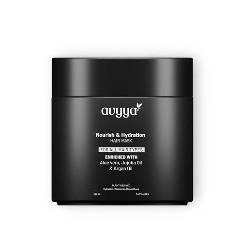 Regine Switzerland Nourishing Hair Mask | Hydrating Formula with Aloe Vera, Jojoba & Argan Oil - 16.91 oz