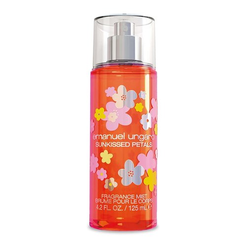 Emanuel Ungaro Sunkissed Petals Fragrance Mist - Refreshing Floral Scent for Women | 4.2 Fl. Oz.