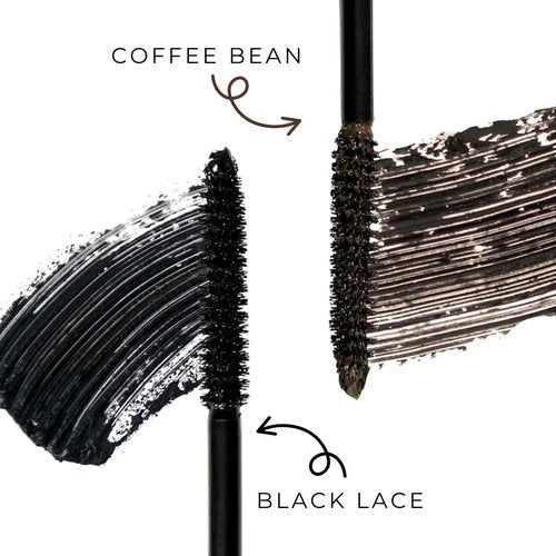Honeybee Gardens Bellissima Volumizing Mascara - Lightweight, Non-Smudging Black Lace | 0.13 oz Vegan & Cruelty-Free