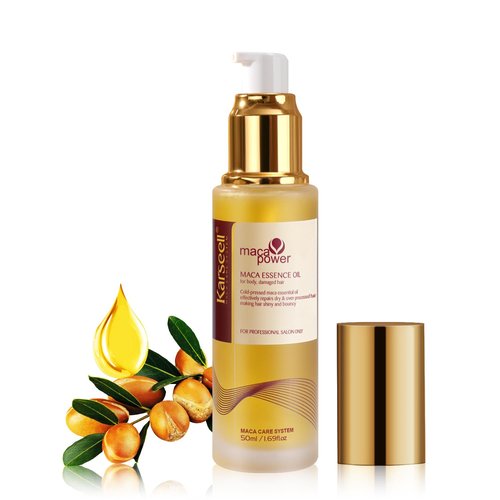 Karseell Moroccan Argan Oil - Cold Pressed Hair Serum for Dry, Damaged Hair | 50ml