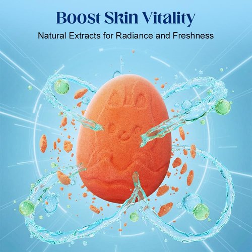 Kids Bath Bombs with Surprise Inside, 2026 New 15-Pack Bunny Series Bath Bombs, Creative Bubble Bath Fizzies for Kids, Fun Bath Bomb Gift Pack for Children
