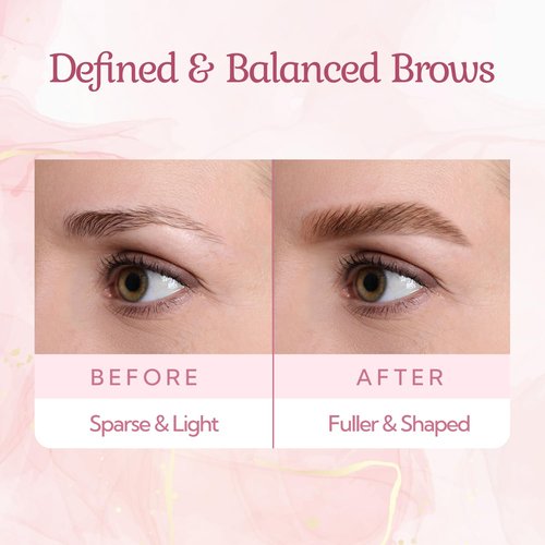Eyebrow Tint & Gel by [Brand Name] - Smudge-Proof, Long-Lasting Color & Easy Application | Medium Brown