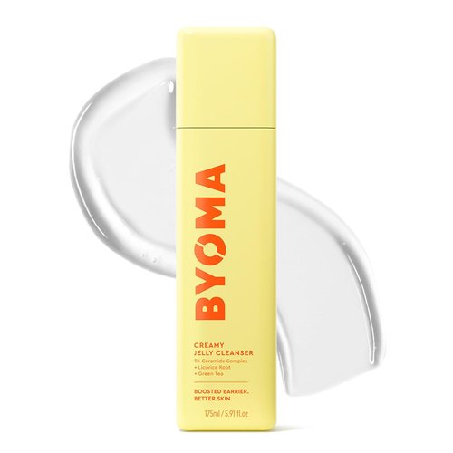 BYOMA Creamy Jelly Cleanser - Hydrating Face Wash for Sensitive Skin - Tri-Ceramide Formula - 5.91 fl oz