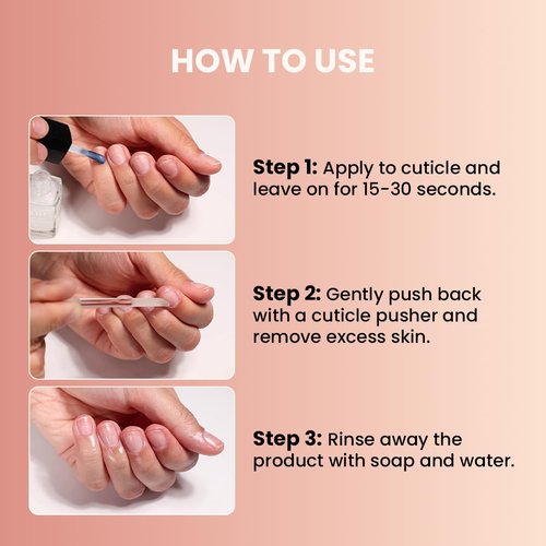 LONDONTOWN Fresh Glow Cuticle Remover - Instant Moisturizing Liquid for Softening Dry Cuticles | 0.24 Fl Oz