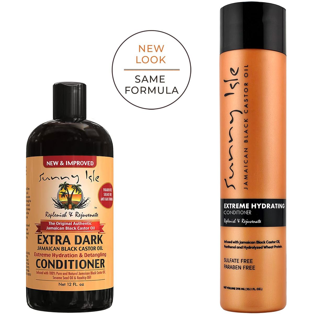 Sunny Isle Jamaican Black Castor Oil | Extreme Hydrating Conditioner - 10 Fl Oz, Orange