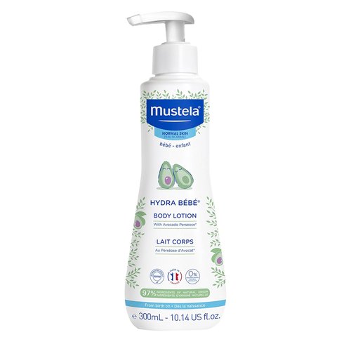 Mustela Hydra Bebe Body Lotion - Daily Moisturizing Formula with Natural Avocado, Jojoba & Sunflower Oil | Multiple Sizes Available