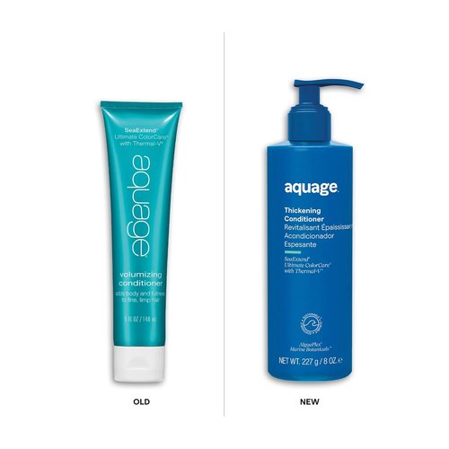 AQUAGE SeaExtend Thickening Conditioner - Adds Volume & Shine with Thermal-V Technology | 8 oz