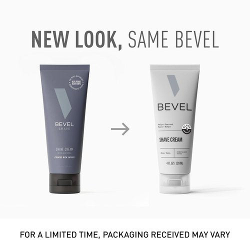 Bevel Shaving Cream - Moisturizing Formula with Aloe Vera & Vitamin E for Smooth Shaves | 4 Fl Oz