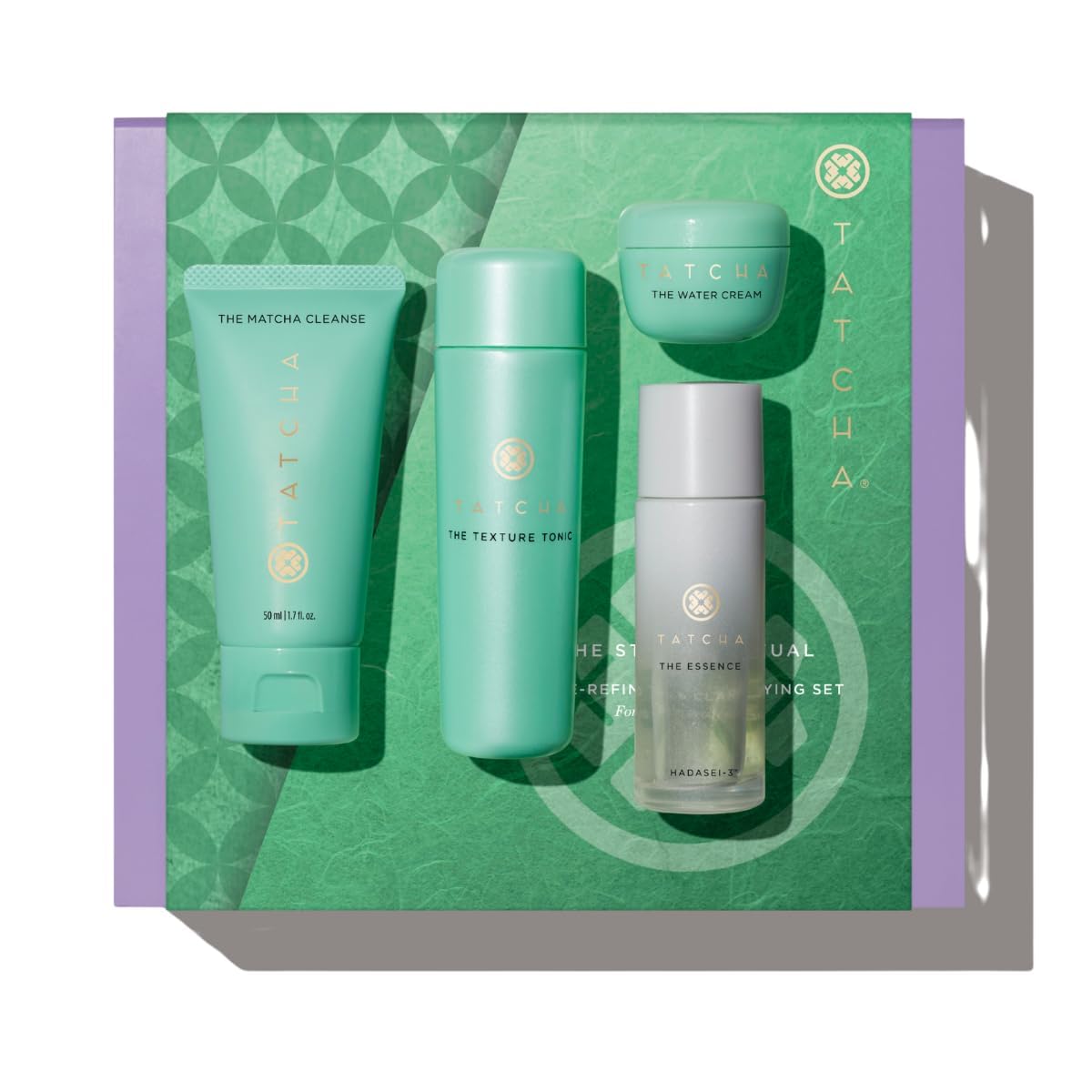 Tatcha The Starter Ritual Set - Pore-Refining & Clarifying | 2-Week Introductory Set | $92 Value
