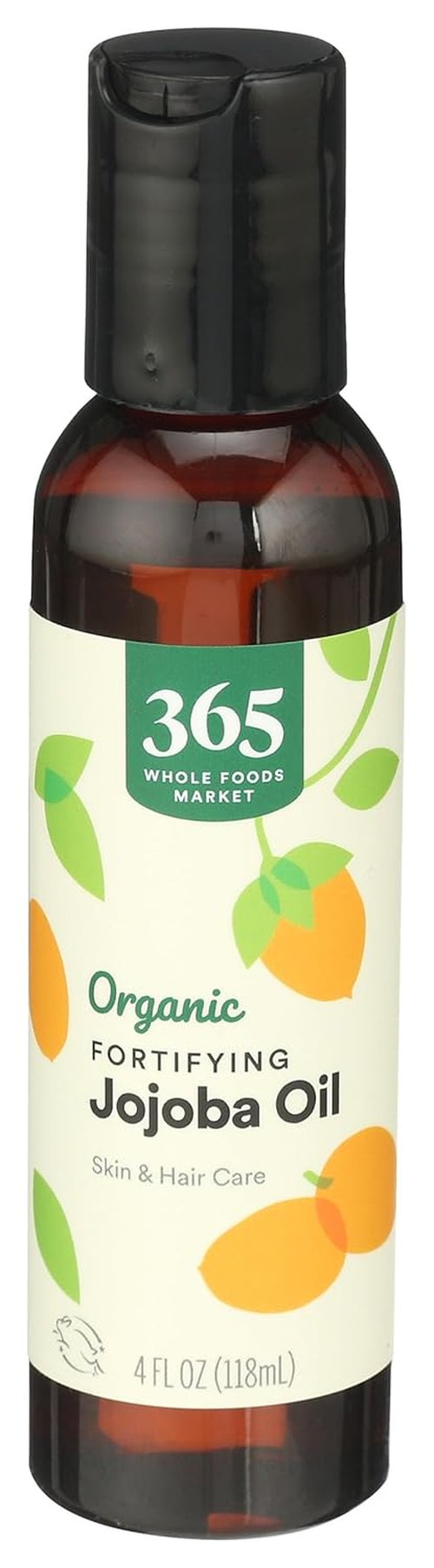 365 by Whole Foods Market Organic Jojoba Oil - Fortifying Skin & Hair Care, 4 Fl Oz