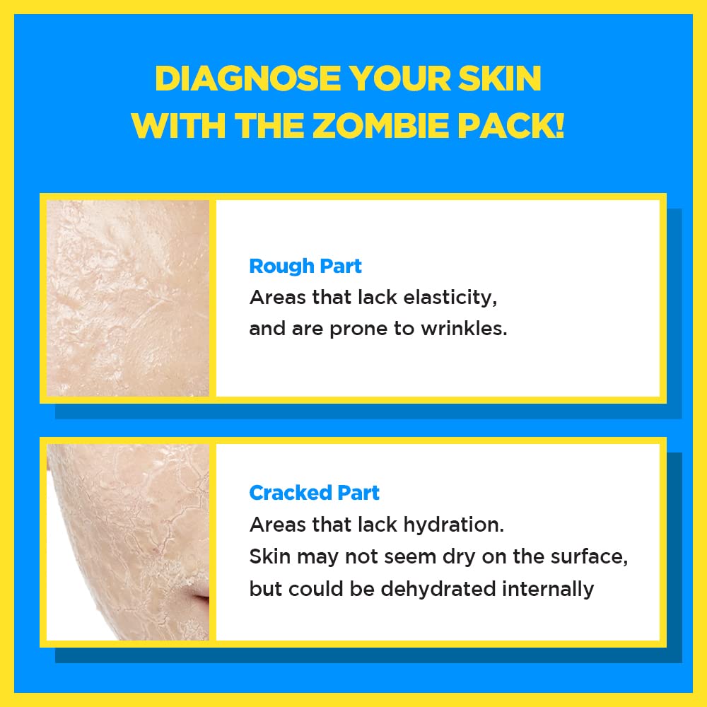 SKIN1004 Zombie Pack - Hydrating Face Masks | 1 Box, 8 Individual Masks