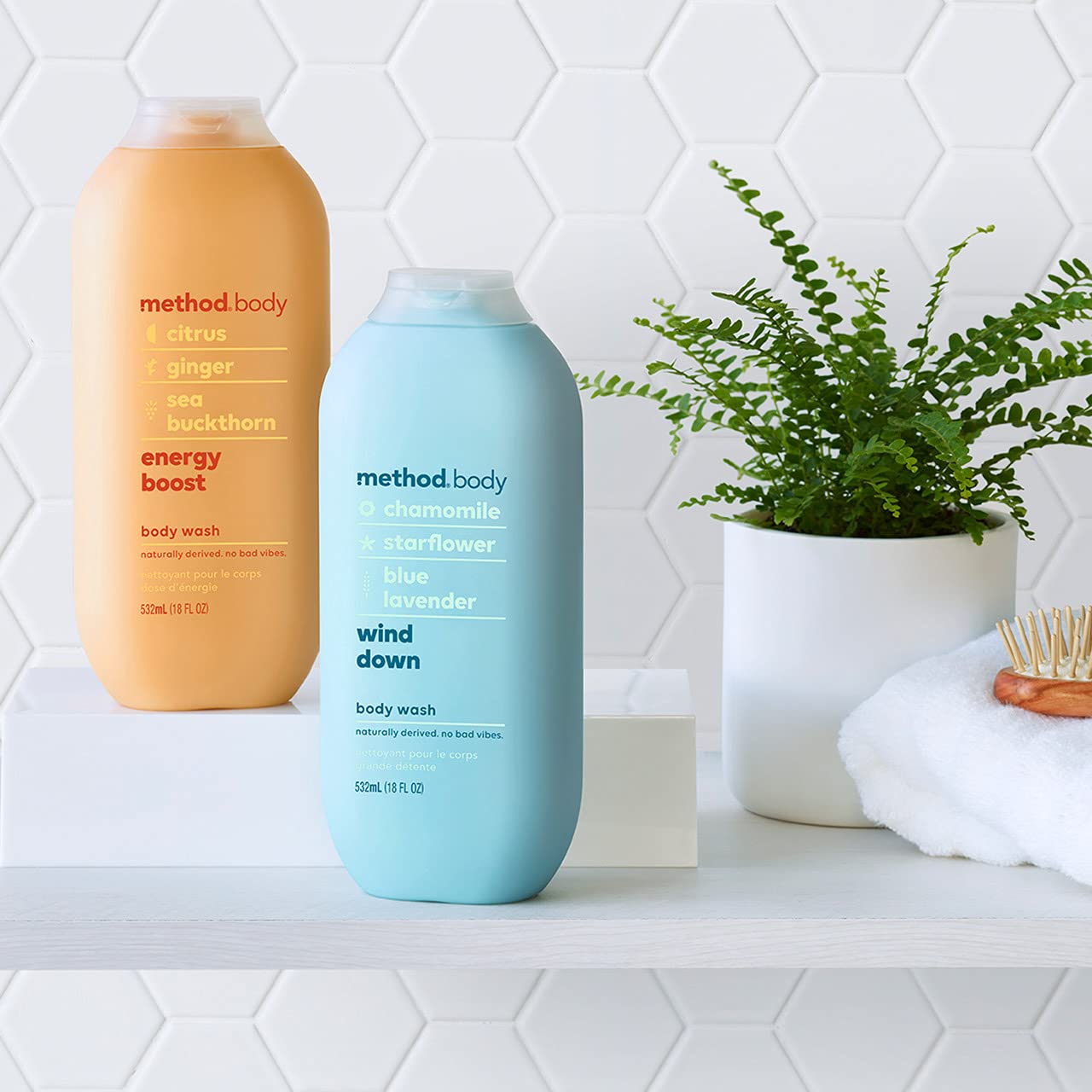 Method Body Wash, Energy Boost, Paraben and Phthalate Free, 18 oz (Pack of 1)