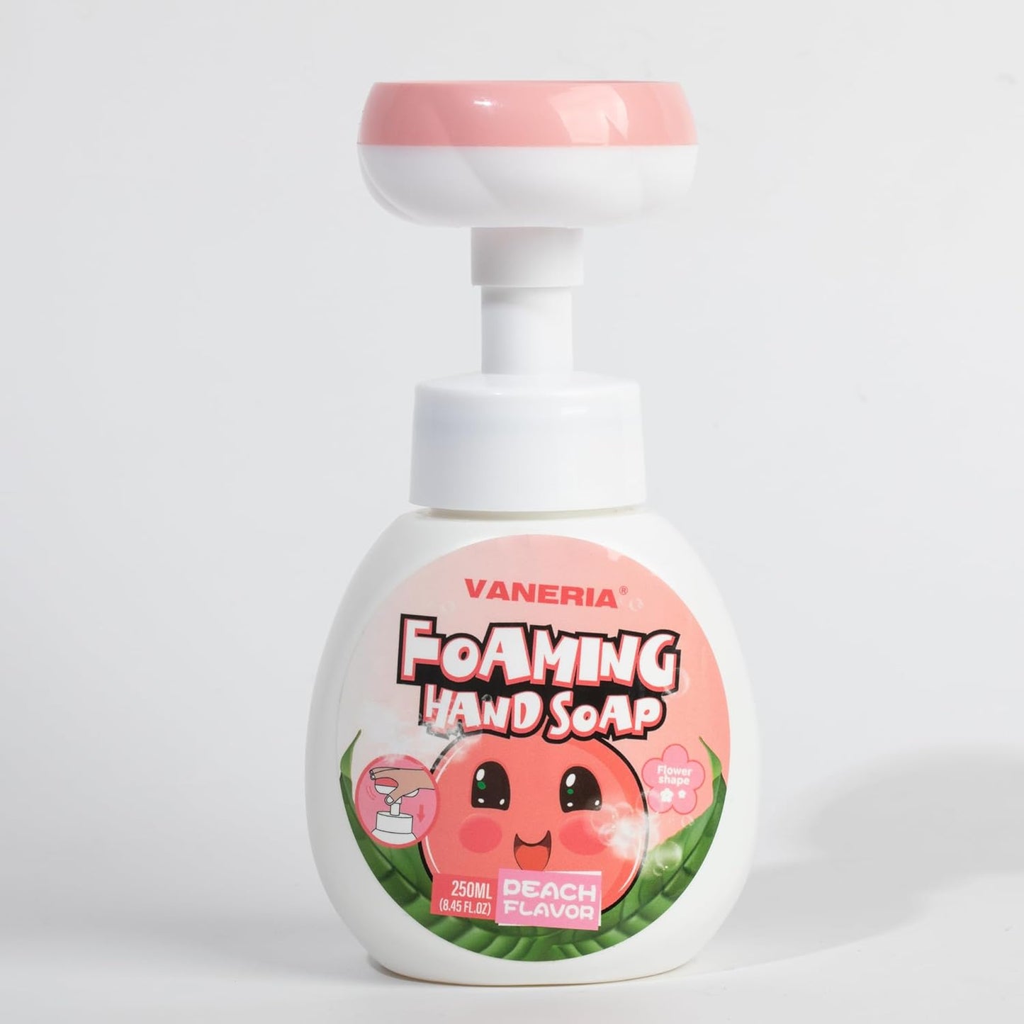 VANERIA Kids Foaming Hand Soap - Moisturizing & Gentle Formula for Sensitive Skin | 250ml/8.45 Fl Oz