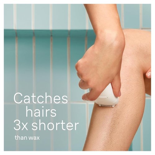 Braun Silk-épil 5 Epilator - Women's Hair Removal Device with Shaver Head & Trimmer Comb | Wet & Dry, Grey