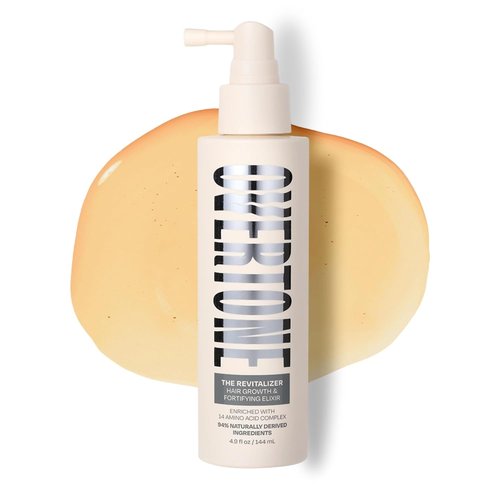 Overtone Revitalizer - Hair Growth & Fortifying Elixir with 14 Amino Acid Complex, 144 mL