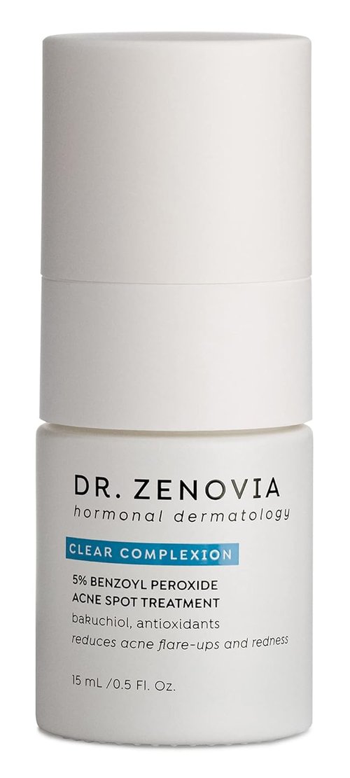 Dr. Zenovia Acne Spot Treatment - 5% Benzoyl Peroxide for Clear Skin | Fast-Acting Formula