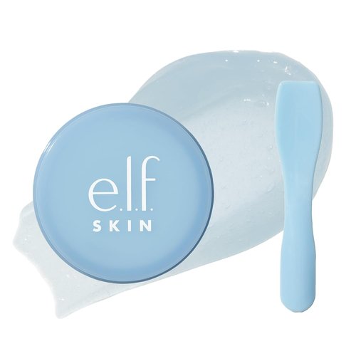e.l.f. SKIN Hydrating Lip Mask - Holy Hydration! Infused With Hyaluronic Acid, Non-Sticky & Vegan