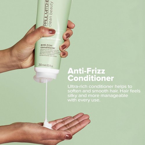 Paul Mitchell Clean Beauty Anti-Frizz Conditioner - Ultra-Rich Formula for Textured Hair