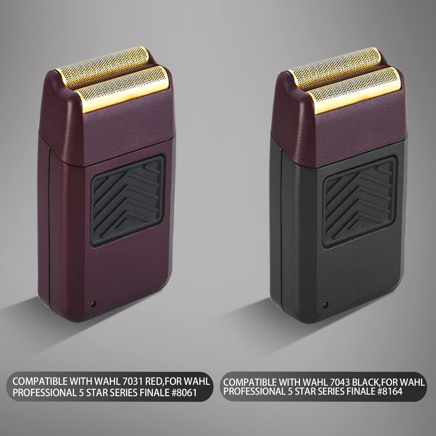 Wahl Professional 5 Star Series Finale Shaver Replacement Foil & Cutter Assembly - Super Close Shaving (Red)