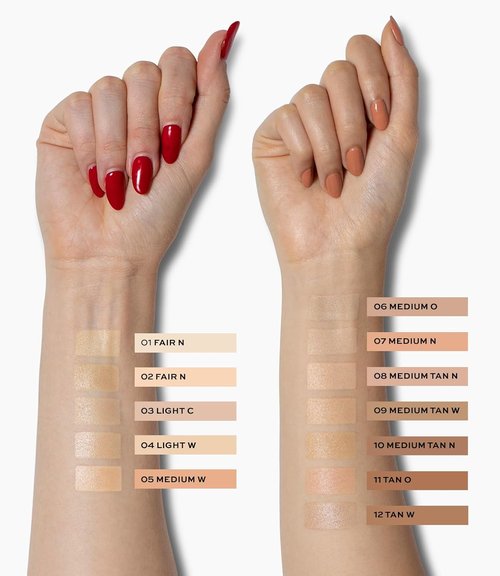 MAKE Beauty Skin Mimetic Concealer - Buildable Hydrating Formula for Dark Circles | 02 Fair Light Neutral
