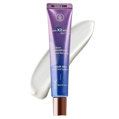 MEDB Retinol Eye Cream - Anti-Aging Treatment for Dark Circles & Wrinkles | 30ml with 7 Peptides & 3 Hyaluronic Acids