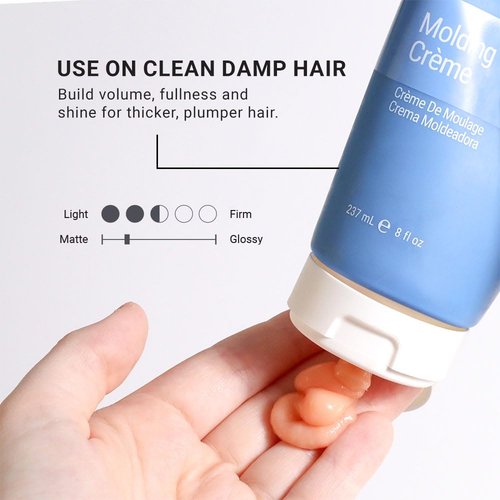 Loma Molding Crème - 8 Ounce Styling Cream for Flexible Hold and Shine