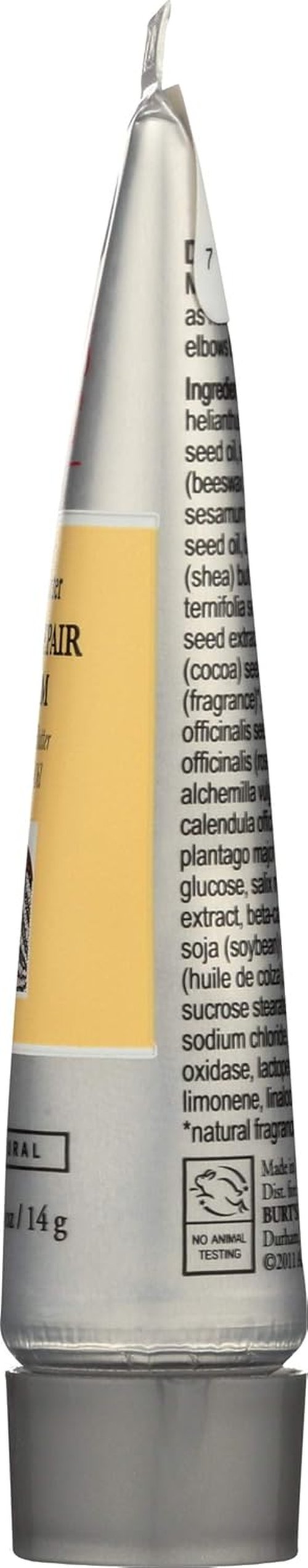Burt's Bees Shea Butter Hand Repair Cream - Deep Moisturizing Formula | 0.49 Ounce