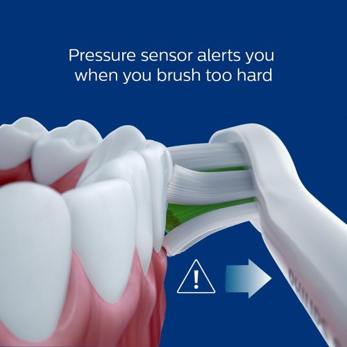 Philips Sonicare ExpertClean 7500 - Rechargeable Electric Toothbrush with Smart Sensor | White, HX9690/06