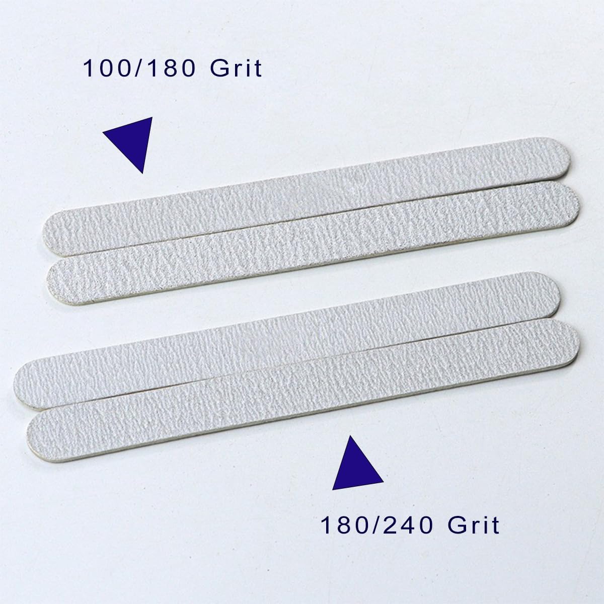 Skiennix Nail File Set - 20 Professional Double-Sided 180/240 Grit Manicure Tools