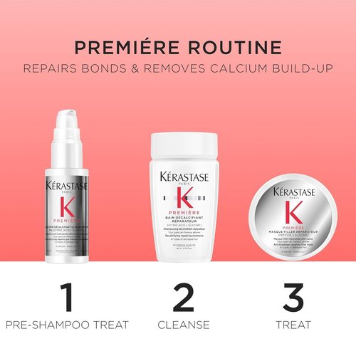 Kerastase Premiere Discovery Set - Repairing Mini Shampoo, Pre-Shampoo & Mask for Damaged Hair Types | Hydrates & Strengthens