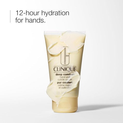 Clinique Daily Deep Comfort Hand Cream - Hydrating Formula with Hyaluronic Acid & Glycerin, 2.6 Fl Oz