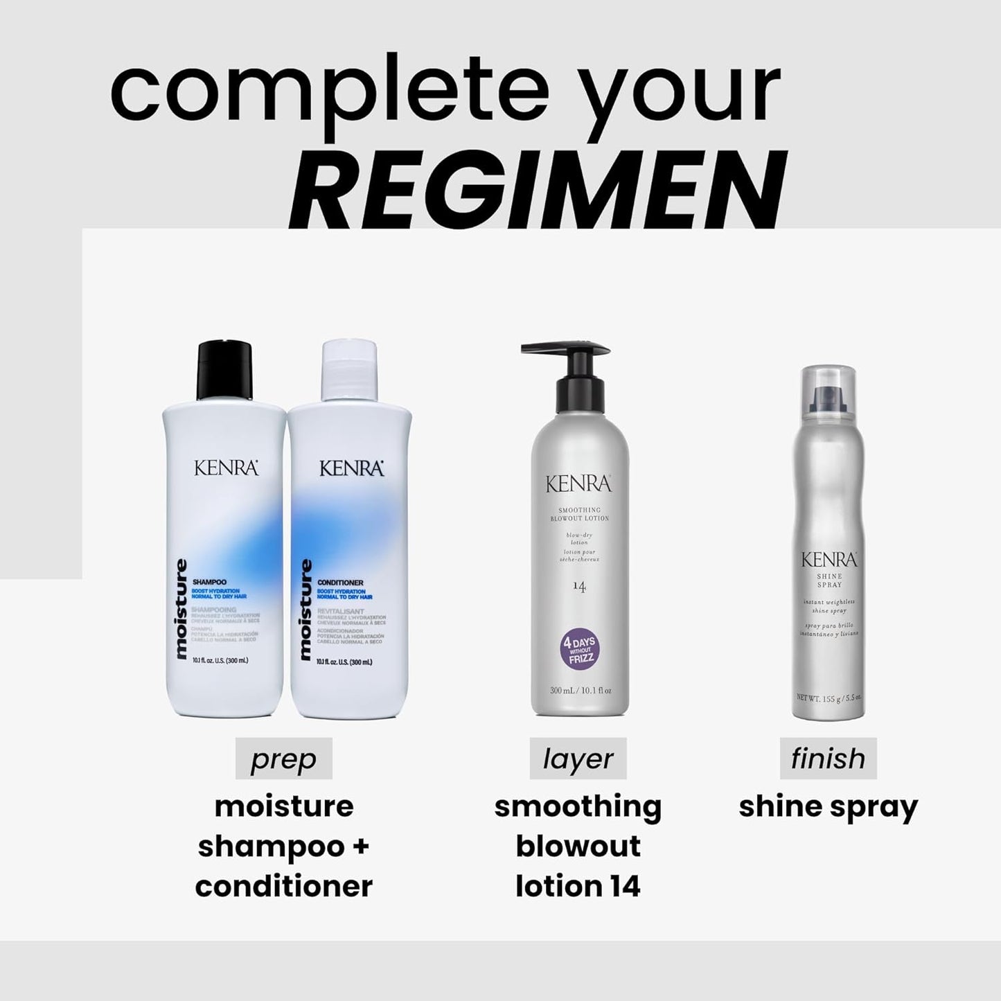 Shine Spray - Instant Weightless Shine Hairspray | Tames Frizz & Flyaways | Enhances Color Vibrancy