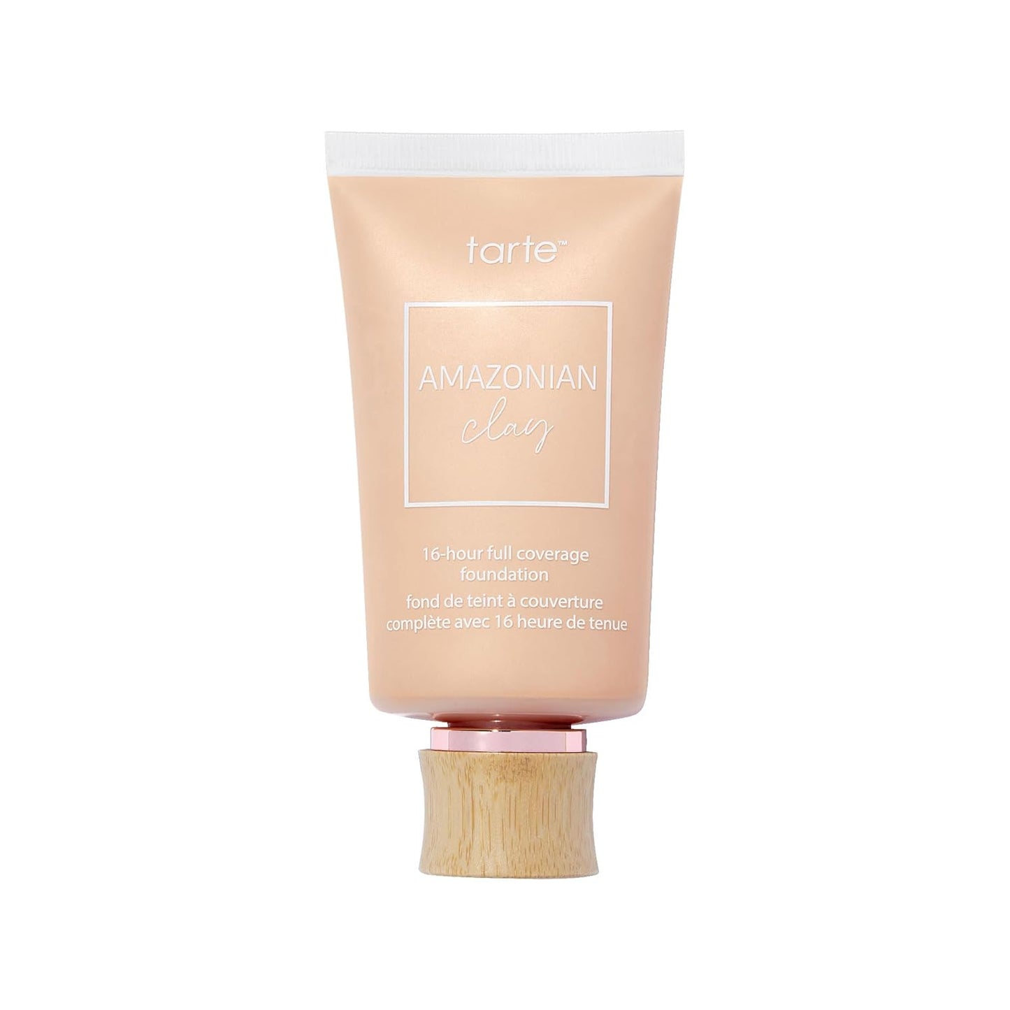 Tarte Amazonian Clay Foundation - 16-Hour Full Coverage Matte Finish with Hydration & Vitamin E | Vegan & Cruelty-Free