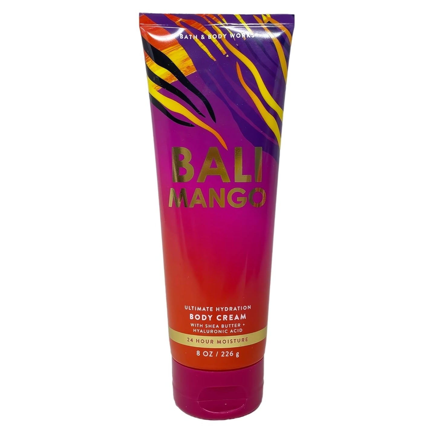 Bath & Body Works Bali Mango Gift Set - Body Cream, Wash & Lotion with Rose Bar Soap - Full Size