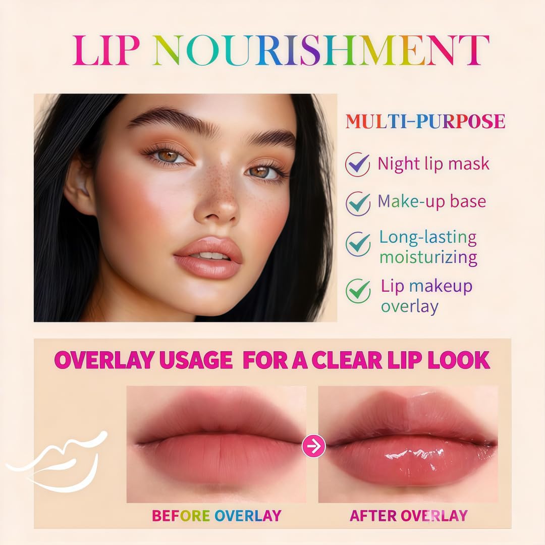 Skiennix Pink Guava Tinted Lip Butter Balm - Moisturizing & Nourishing Care for Smooth, Soft Lips