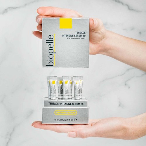 Biopelle Tensage Growth Factor Face Serum - Snail Mucin & Hyaluronic Acid for Anti-Aging | 50ml